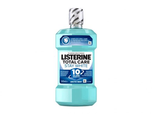Listerine szájvíz 500ml - 10in1 Total Care - Stay White - Arctic Mint