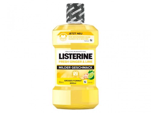 Listerine szájvíz 600ml - Fresh Ginger & Lime