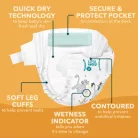 Little Angels pelenka Mini 2 (4-8kg)(60db) Oroszlánkirály