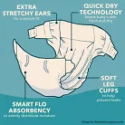 Little Angels Comfort & Protect pelenka Maxi 4 (9-14kg)(48db)