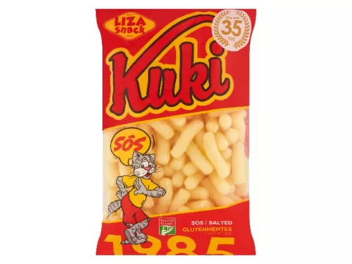 Liza Kuki extrudált kukoricapehely Gluténmentes 70g - Sós