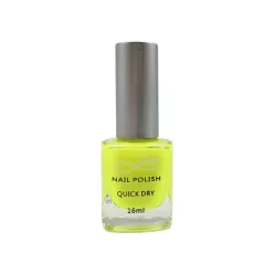 Lora quick dry körömlakk 16ml - Neon sárga