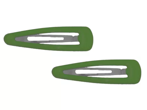 Lora csitt-csat 2db 4,5cm - Zöld