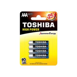 Toshiba High Power mikroceruzaelem (AAA) 4 db