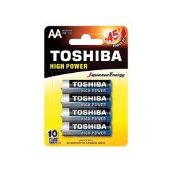 Toshiba High Power ceruzaelem (AA) 4 db