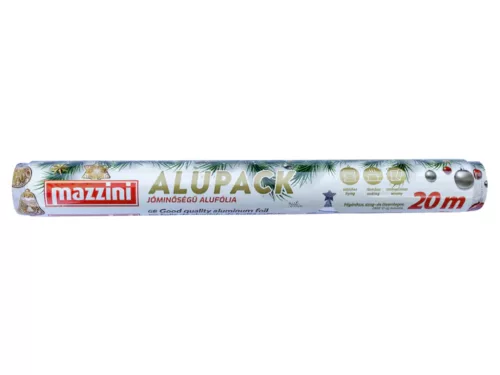 Mazzini alufólia Jó minőségű Karácsonyi csomagolásban - 20m