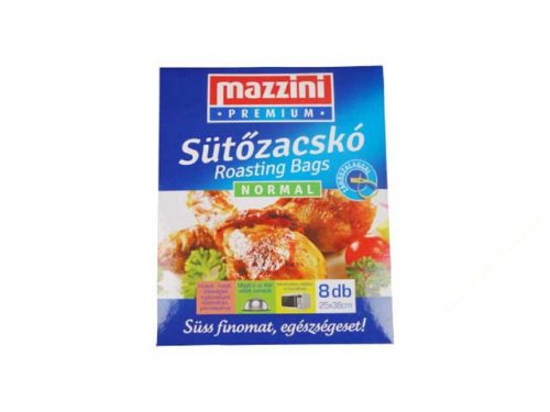 Mazzini sütőzacskó normál 8 db 25x38cm