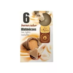 Illatmécses 6db - Barna cukor
