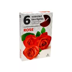 Illatmécses 6db - Rózsa