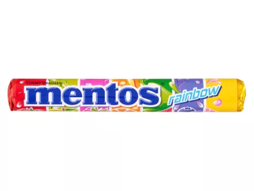 Mentos cukordrazsé 37,5g - Vegyes gyümölcs