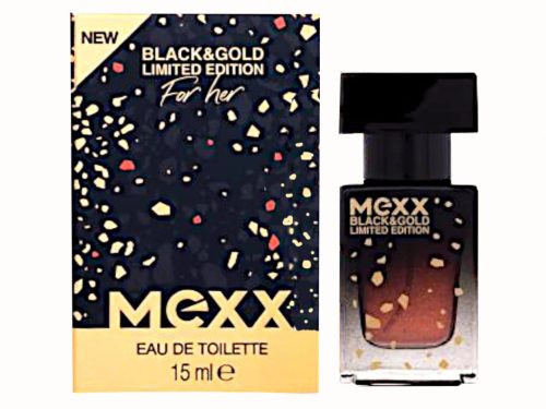 Mexx női EDT 15ml - Black and Gold Limited Edition