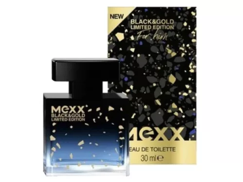 Mexx férfi EDT 30ml - Black and Gold Limited Edition - New