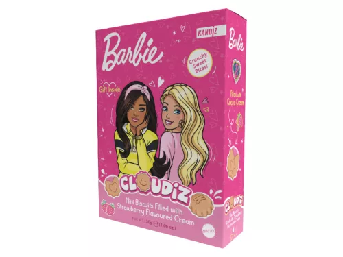 Mini Keksz Eperkrémmel Töltve 30g - Barbie