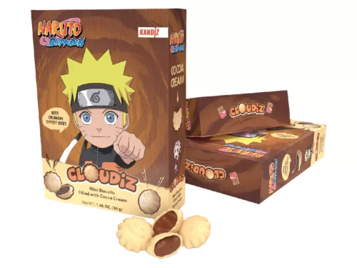 Mini Keksz Kakaókrémmel Töltve 30g - Naruto