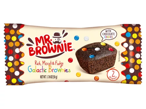 Mr. Brownie sütemény 2x25g - Tejcsokoládés drazséval