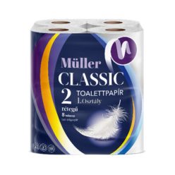 Müller wc-papír 8 tekercs 100 lap 2 réteg - Classic