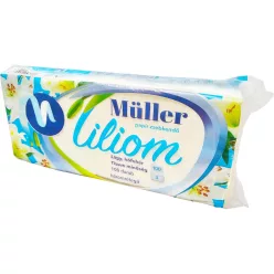 Müller papírzsebkendő 3 rétegű 100db - Liliom