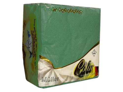 Müller szalvéta 70 db-os 32x32 1 rétegű - Color