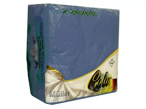 Müller szalvéta 70 db-os 32x32 1 rétegű - Color