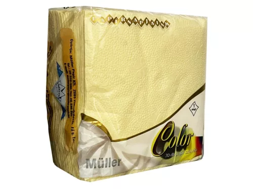 Müller szalvéta 70 db-os 32x32 1 rétegű - Color