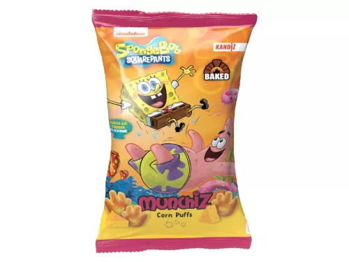 Munchiz Kukorica Puffancs Cheddar sajt 40g - Spongyabob