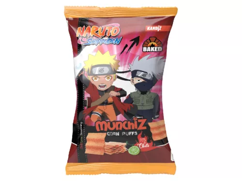 Munchiz Kukorica Puffancs Chili Lime 50g - Naruto