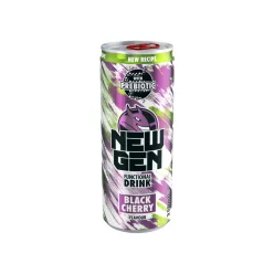   Hell New Gen Prebiotic szénsavas funkcionális ital 250ml - Black Cherry (DRS)