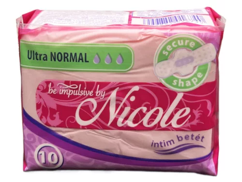 Nicole Be Impulsive egészségügyi betét 10db - Ultra Normal