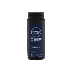 Nivea férfi tusfürdő 3in1 500ml - Deep Clean