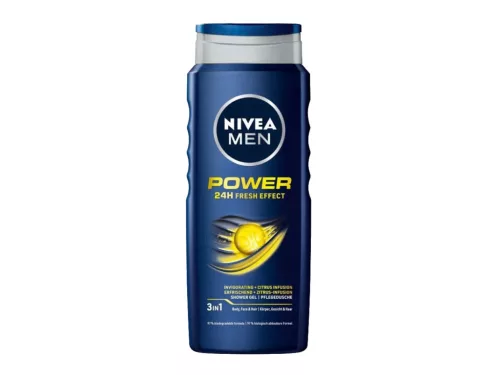 Nivea férfi tusfürdő 3in1 500ml - Power