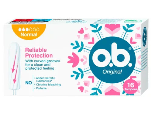 o.b. Original tampon 16db - NORMAL