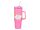 Óriás szívószálas pohár fogantyúval 1100ml - Pink