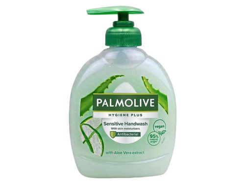 Palmolive antibakteriális folyékony szappan PUMPÁS 300ml - Sensitive - Aloe Vera