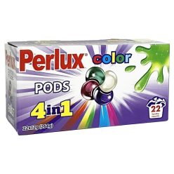 Perlux mosókapszula 22 db  4in1 - Színes