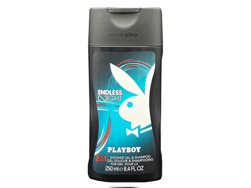 Playboy férfi sampon és tusfürdő 250ml - Endless Night