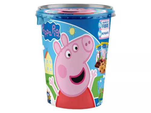 Pohár Csokis Keksszel és Matricával 55g - Peppa Malac