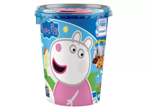 Pohár Csokis Keksszel és Matricával 55g - Peppa Malac