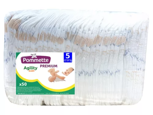 Pommette Prémium pelenka Junior 5 (11-25kg) /50db