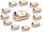 Pufy Fresh nedves törlőkendő 120db Fedeles - Mandulatej(12csomag)