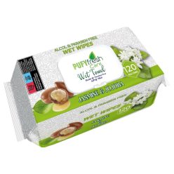   Pufy Fresh nedves törlőkendő 120db Fedeles - Jázmin és Jojoba