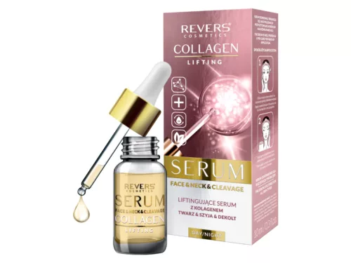 Revers Feszesítő és Lifting arcszérum és nyakszérum 10ml - Kollagénnel