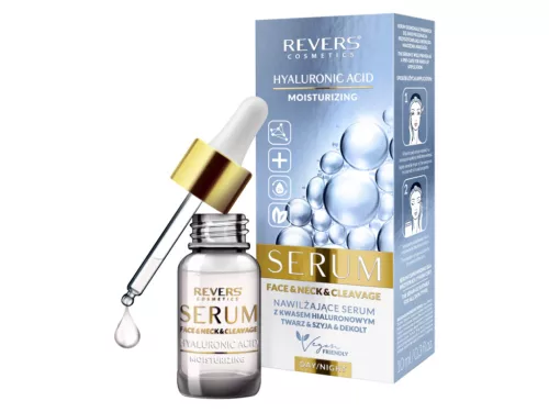 Revers Hidratáló arcszérum és nyakszérum 10ml - Hyaluronsavval