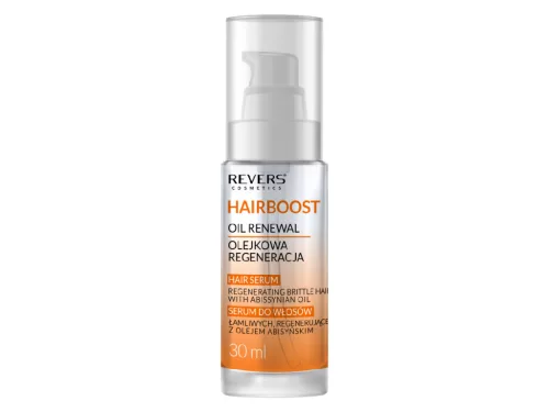 Revers HairBoost Hajszérum 30ml - Törékeny hajra - Abesszin olajjal