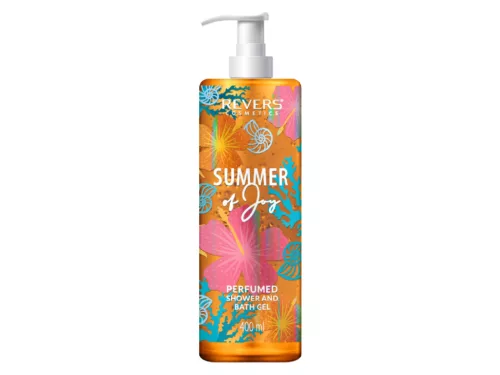Revers női parfümös tusfürdő és habfürdő gél 400ml - Summer of Joy