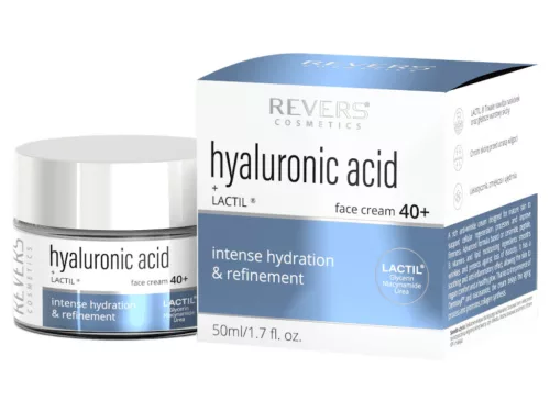 Revers 40+ arckrém 50ml - Lactil - Hyaluronic acid - Intenzív hidratáló