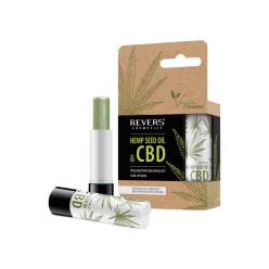   Revers ajakápoló, szájbalzsam Lip Balm 4g - Kendermagolaj + CBD