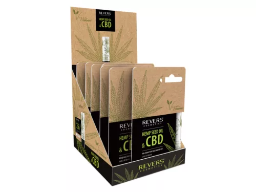 Revers ajakápoló, szájbalzsam Lip Balm 4g - Kendermagolaj + CBD
