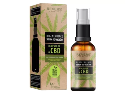 Revers Regeneráló Hajszérum 50ml - Kendermagolaj + CBD