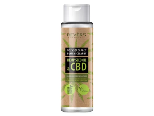 Revers tisztító micellás víz 400ml - Kendermagolaj + CBD