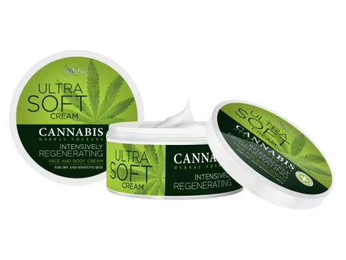 INelia Ultra Soft Arc és testápoló krém 200ml - Cannabis